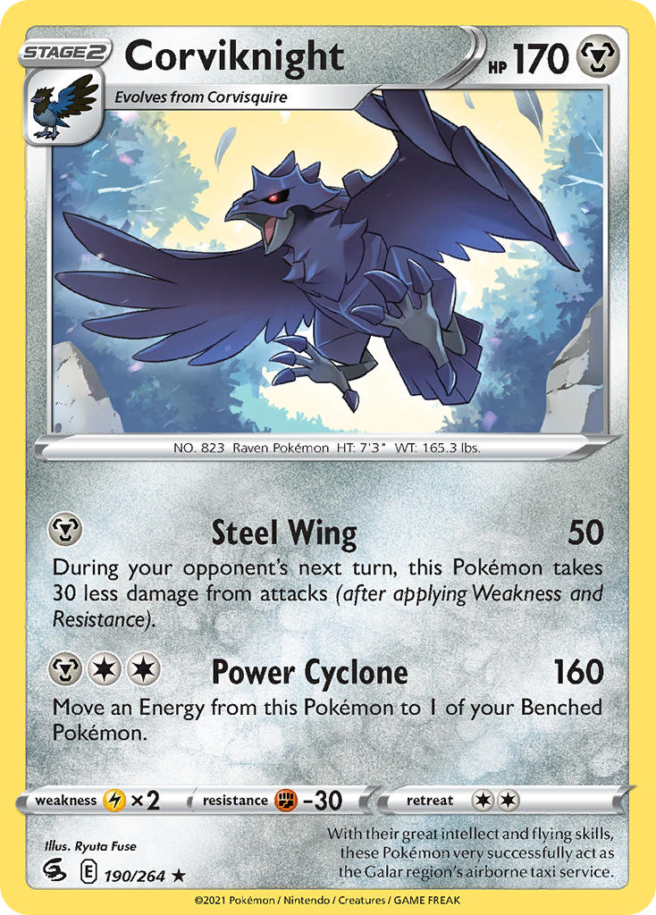 #190 Corviknight