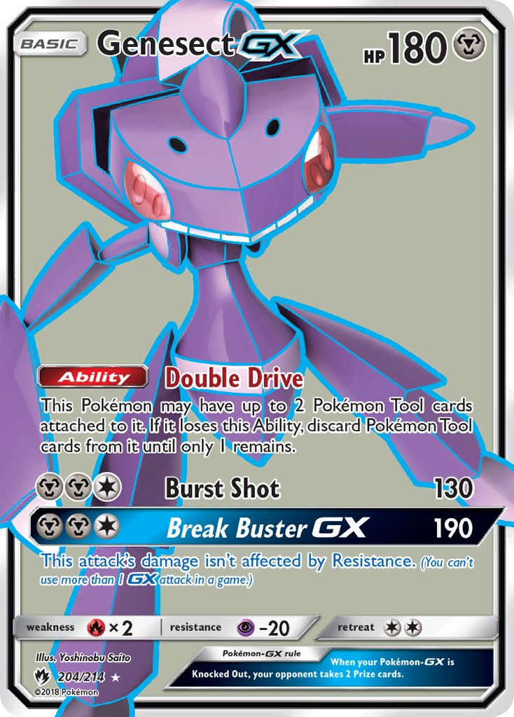 #204 Genesect-GX