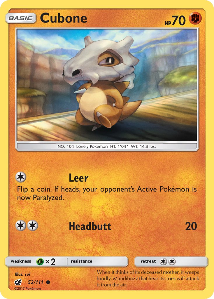 #052 Cubone