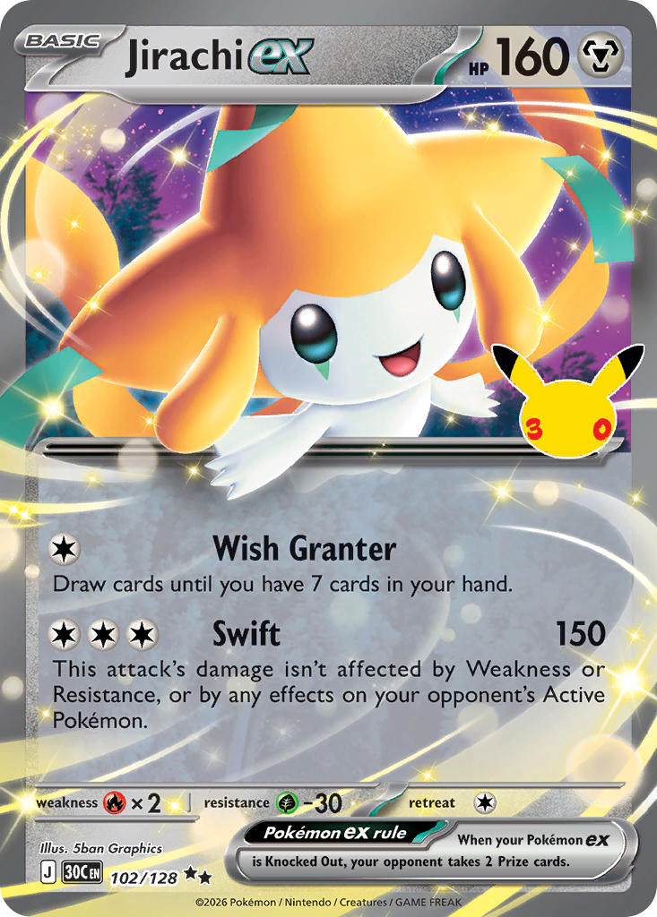 #102 Jirachi ex