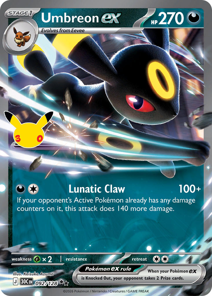 #092 Umbreon ex