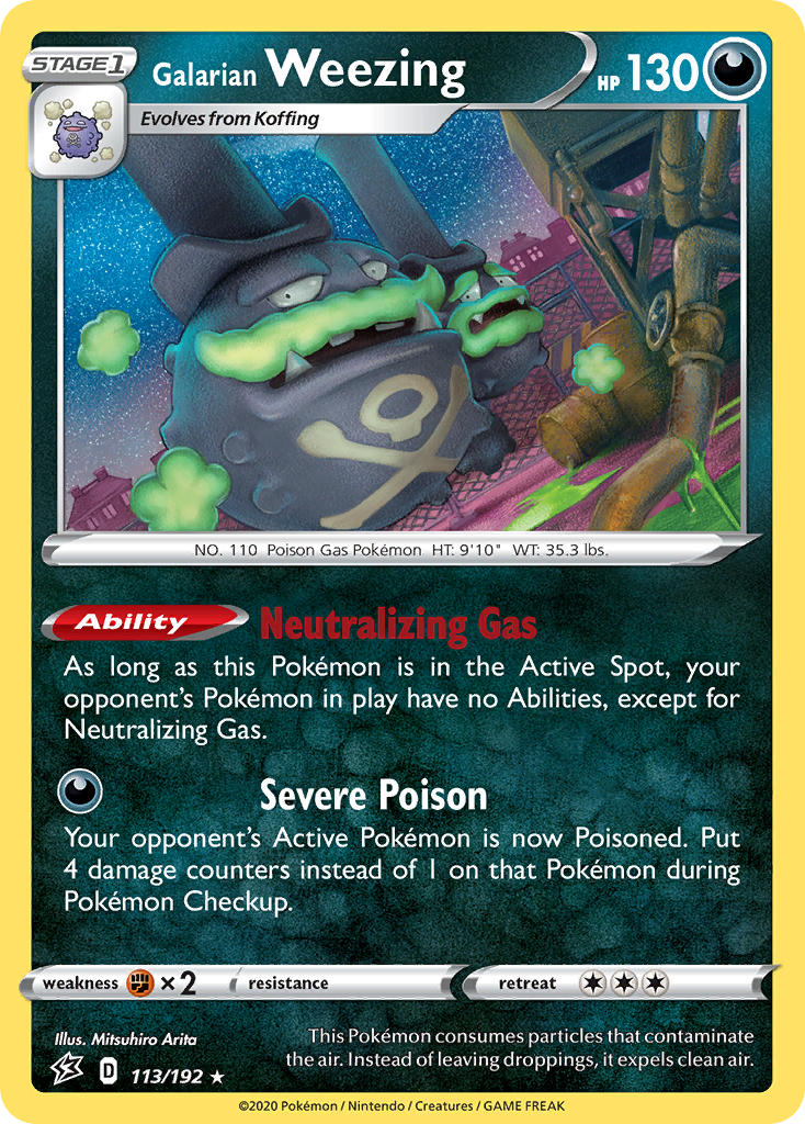 #113 Galarian Weezing