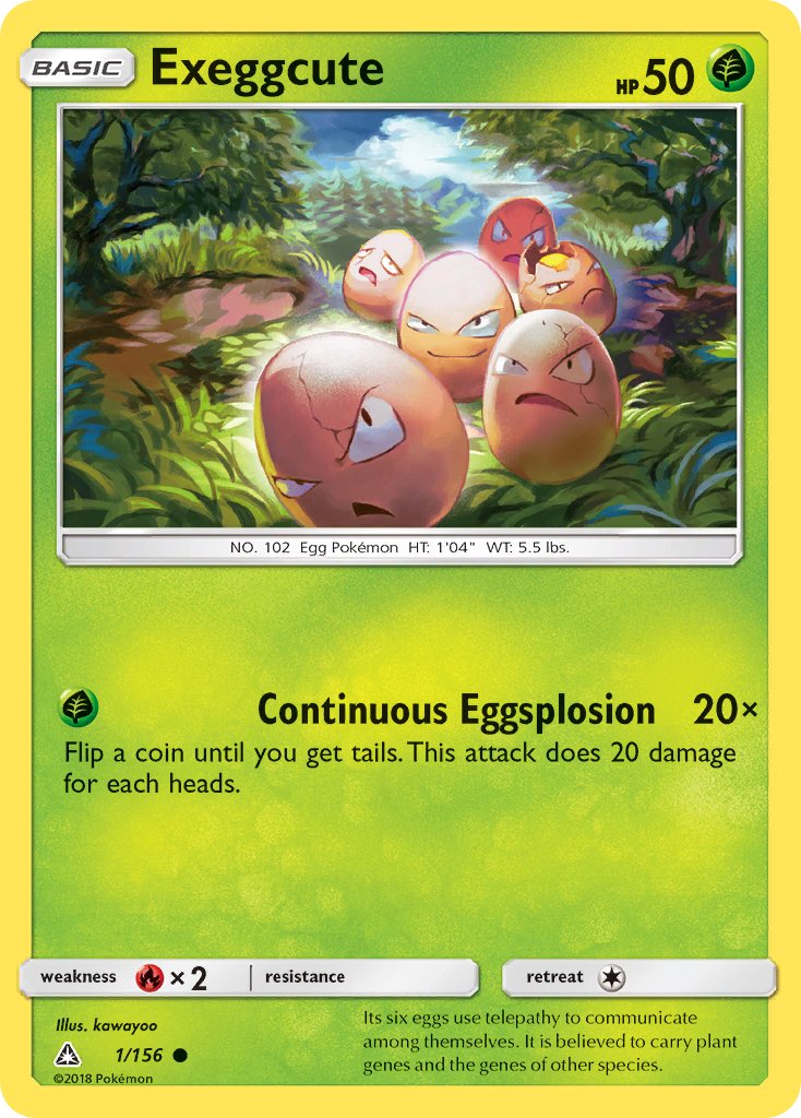 #001 Exeggcute