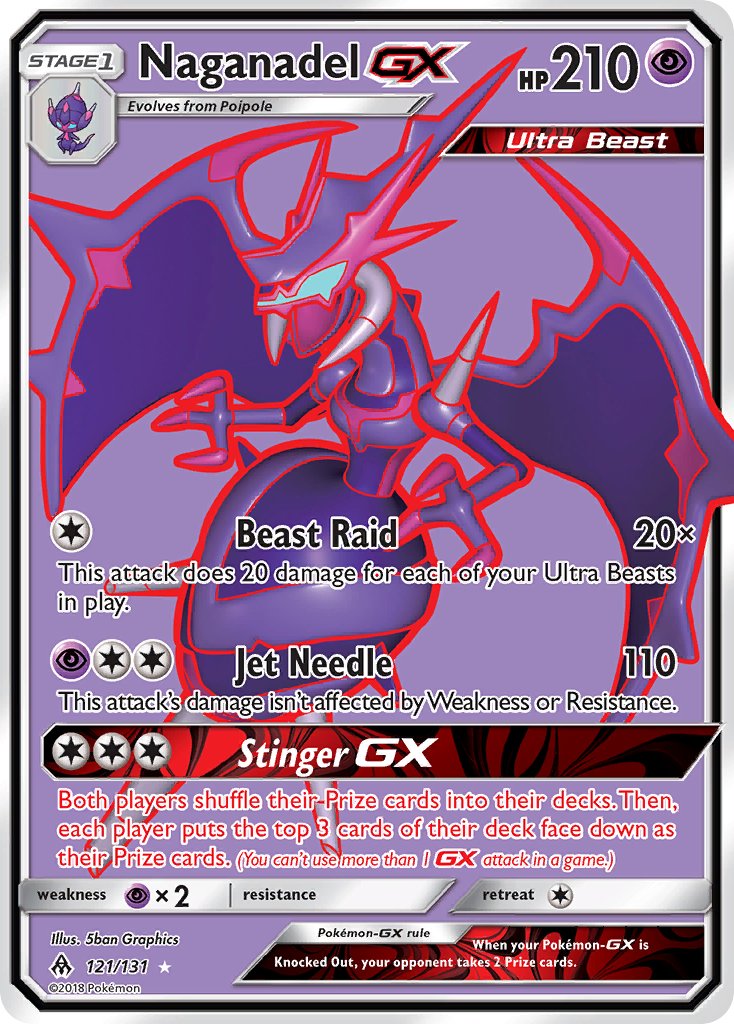 #121 Naganadel-GX
