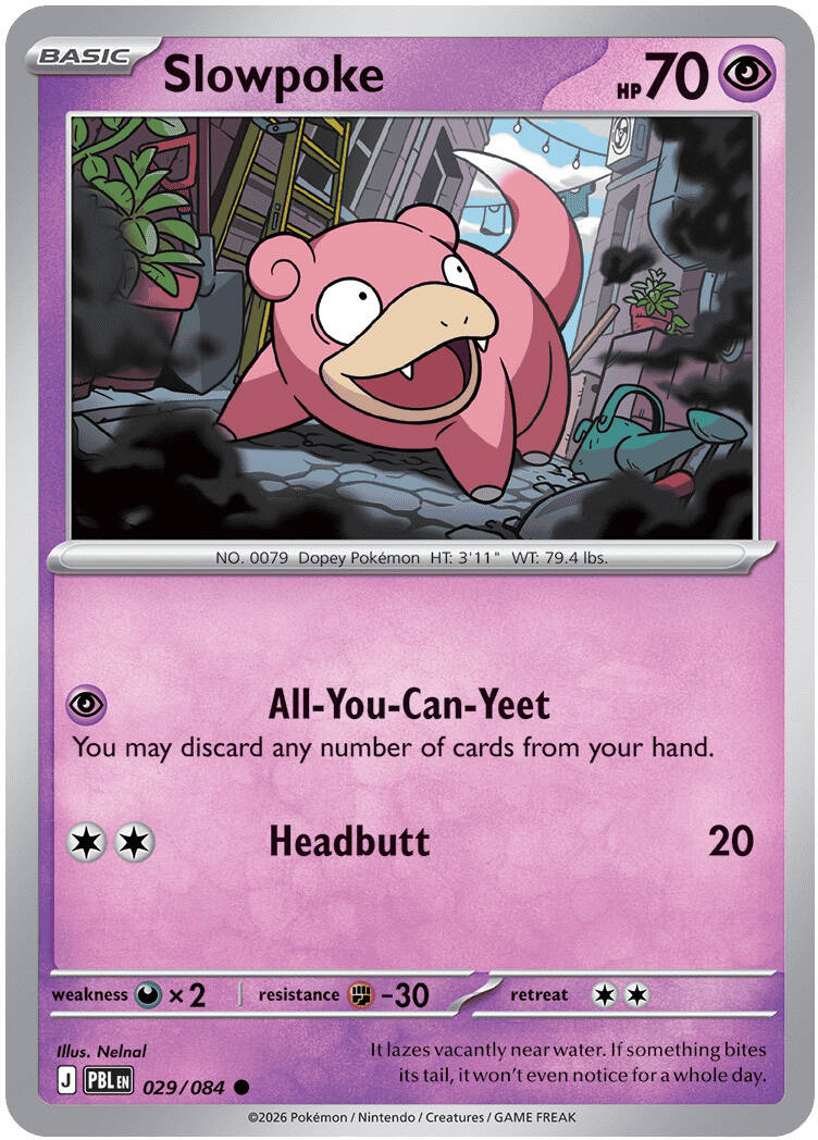 #029 Slowpoke