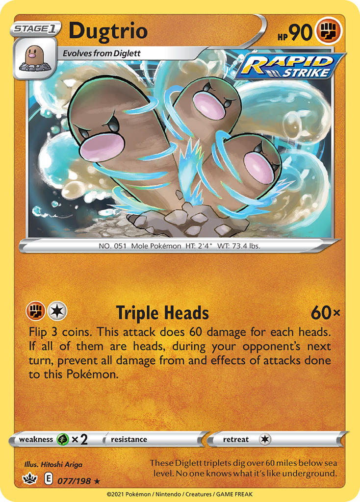 #077 Dugtrio