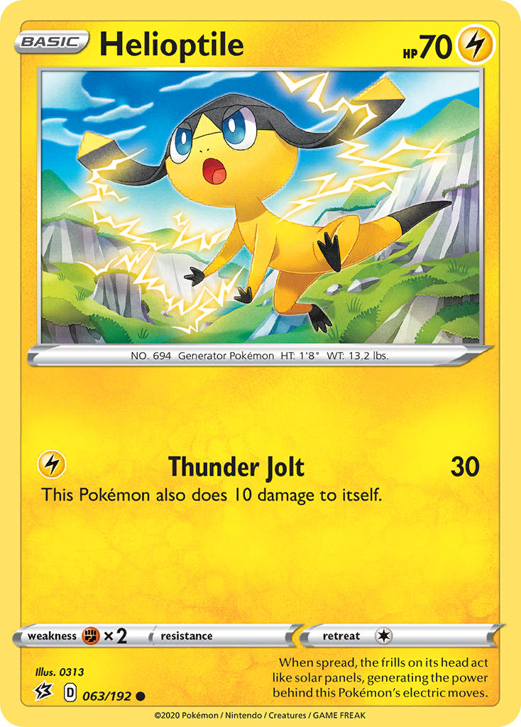 #063 Helioptile