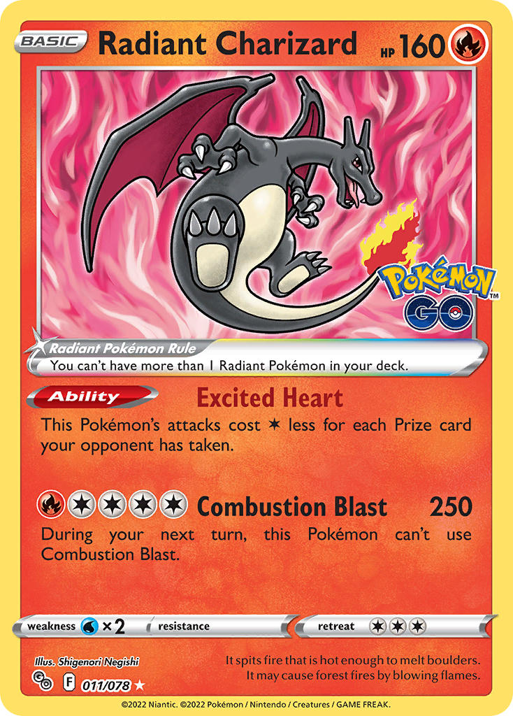 #011 Radiant Charizard