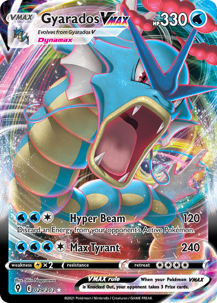 #029 Gyarados VMAX