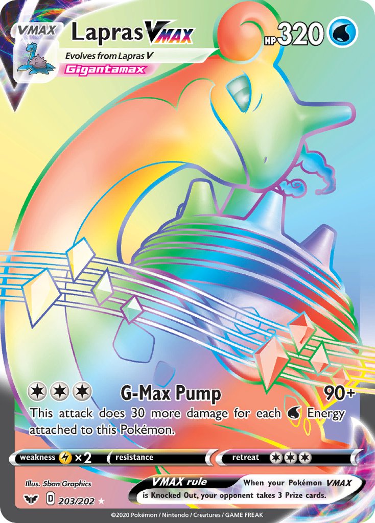 #203 Lapras VMAX