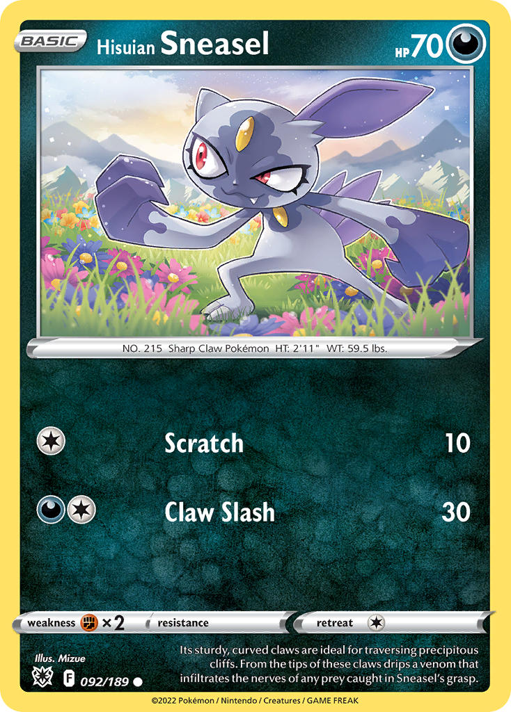 #092 Hisuian Sneasel