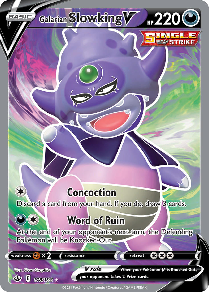 #178 Galarian Slowking V