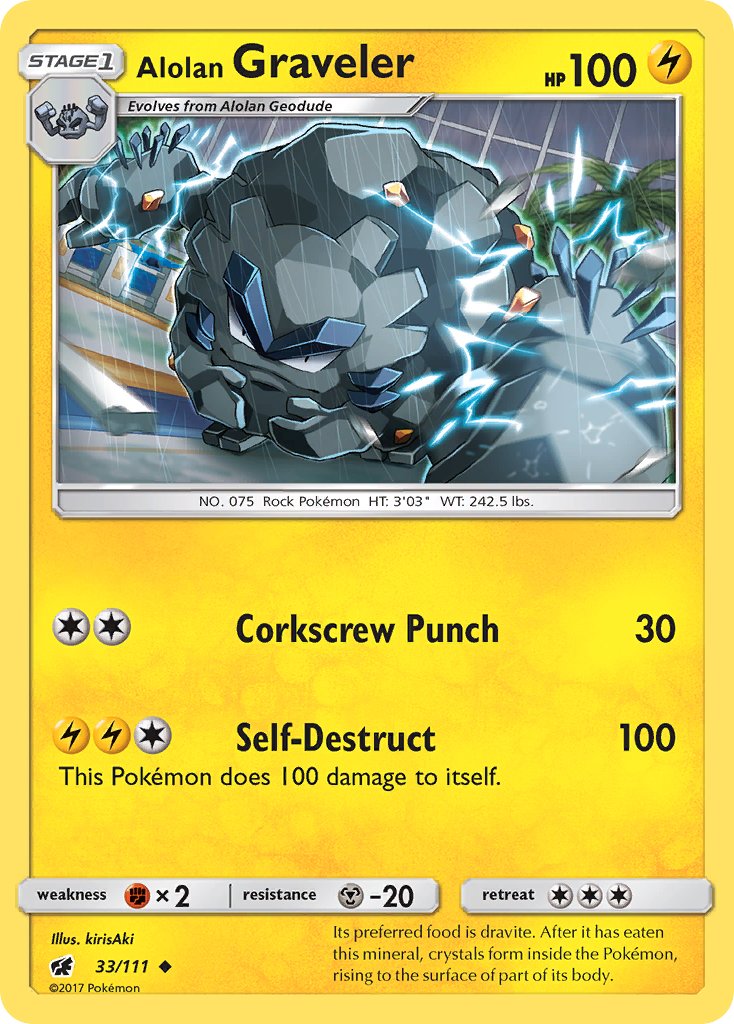 #033 Alolan Graveler
