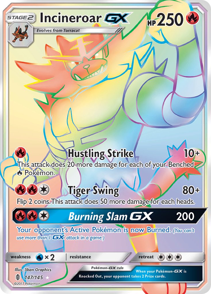 #147 Incineroar-GX