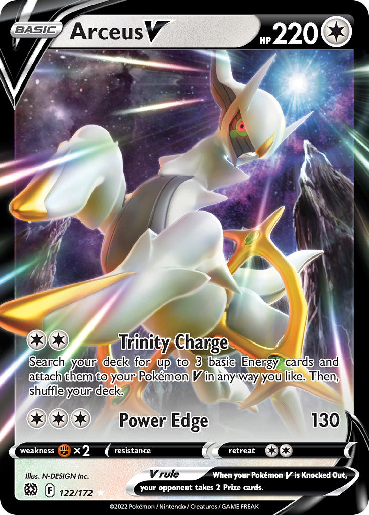 #122 Arceus V