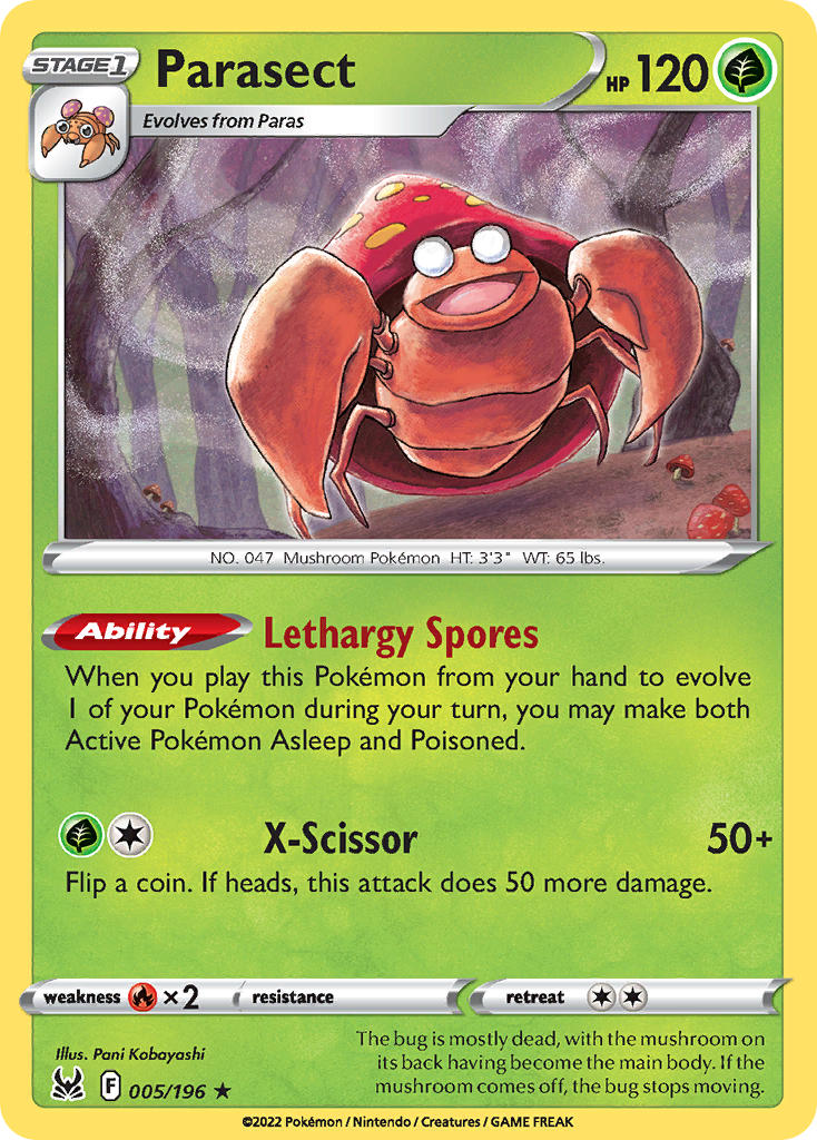#005 Parasect