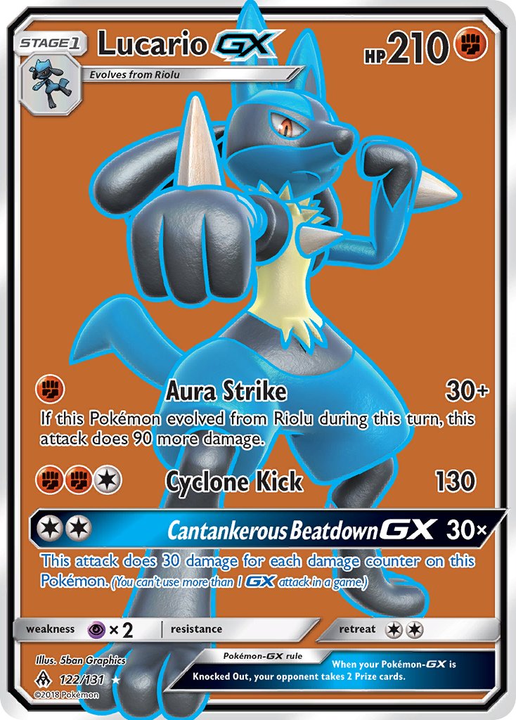 #122 Lucario-GX