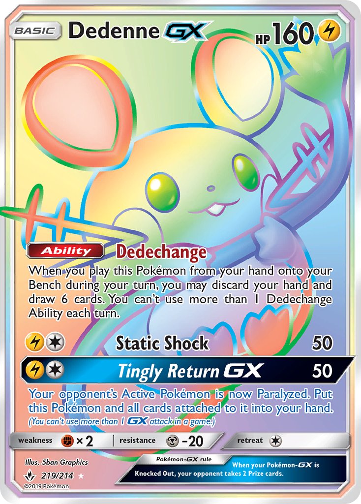 #219 Dedenne-GX