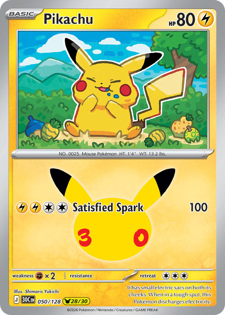 #050 Pikachu (28/30)