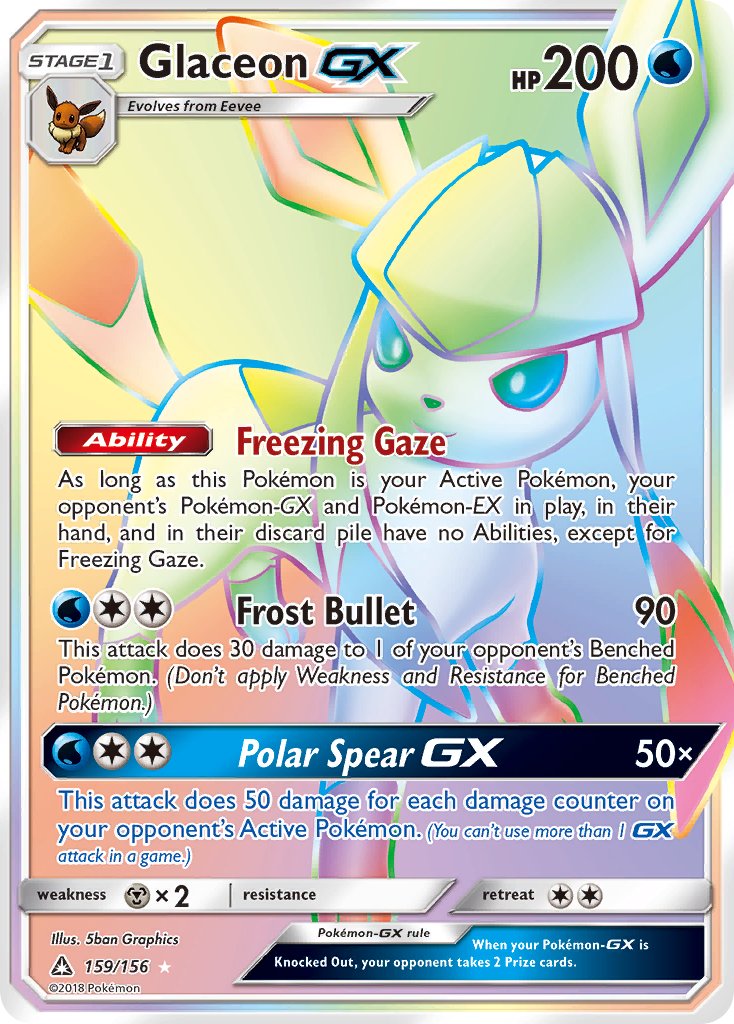 #159 Glaceon-GX