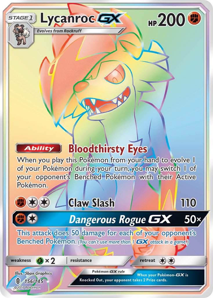 #156 Lycanroc-GX