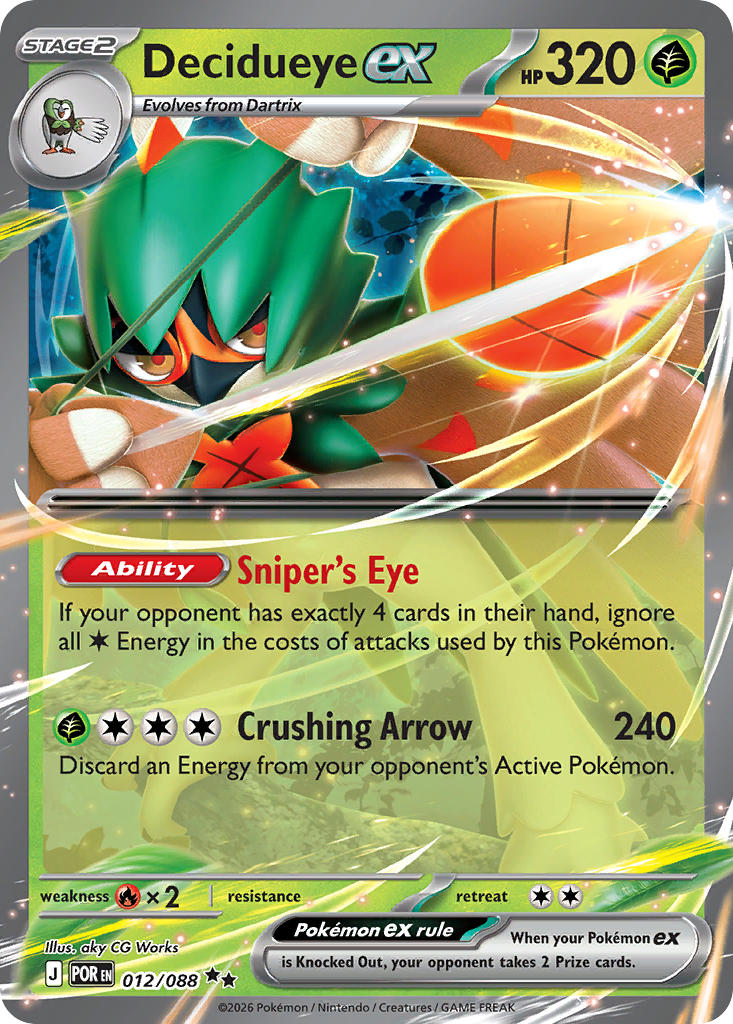 #012 Decidueye ex