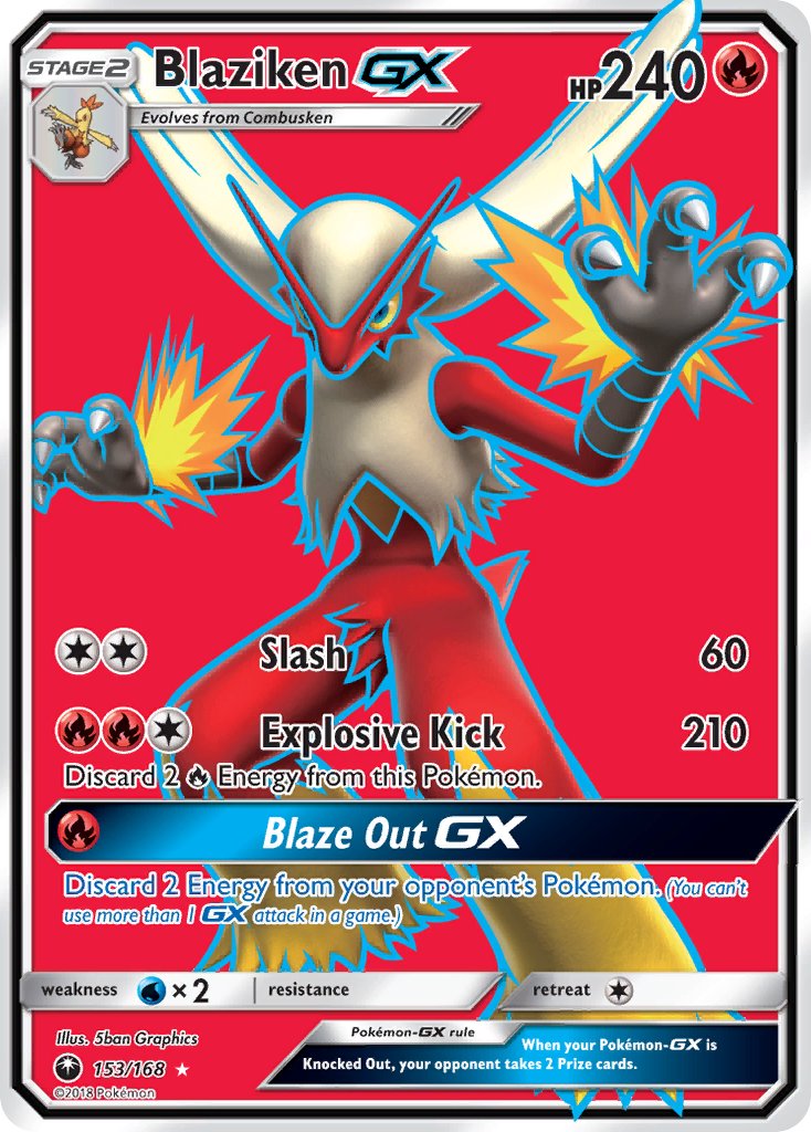 #153 Blaziken-GX