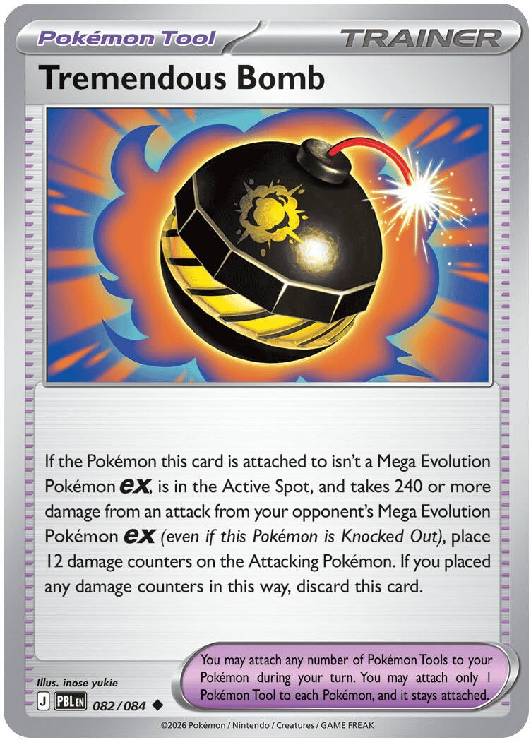 #082 Tremendous Bomb