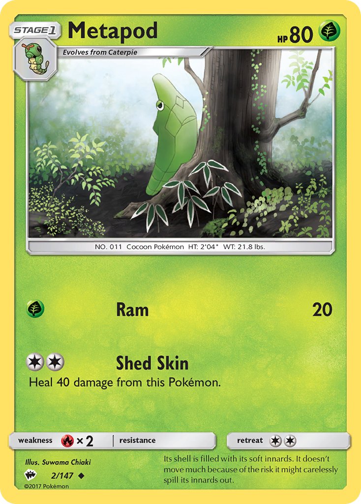 #002 Metapod