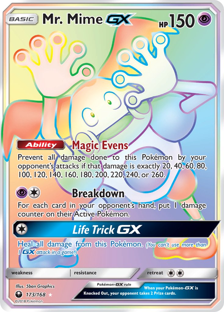 #173 Mr. Mime-GX
