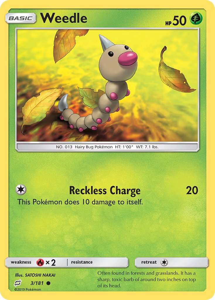 #003 Weedle