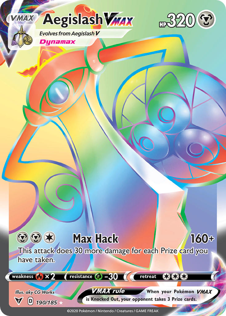 #190 Aegislash VMAX