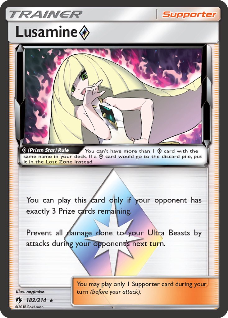 #182 Lusamine Prism Star