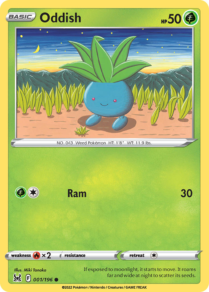 #001 Oddish