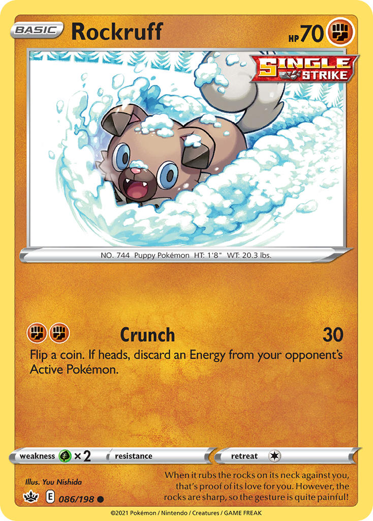 #086 Rockruff