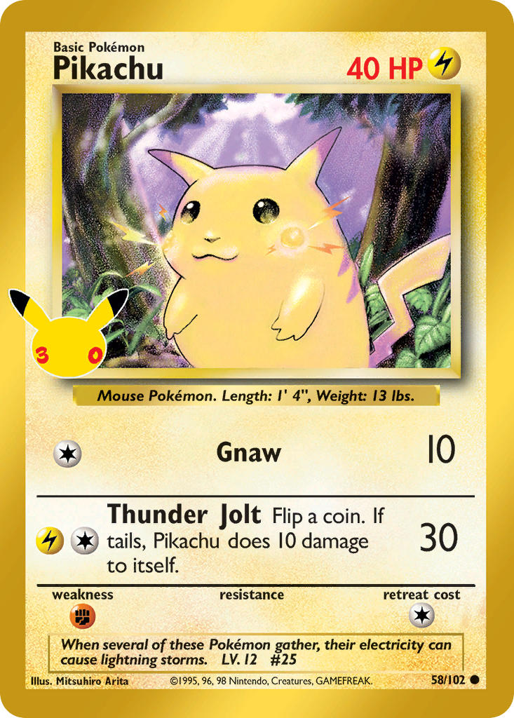 #001 Pikachu
