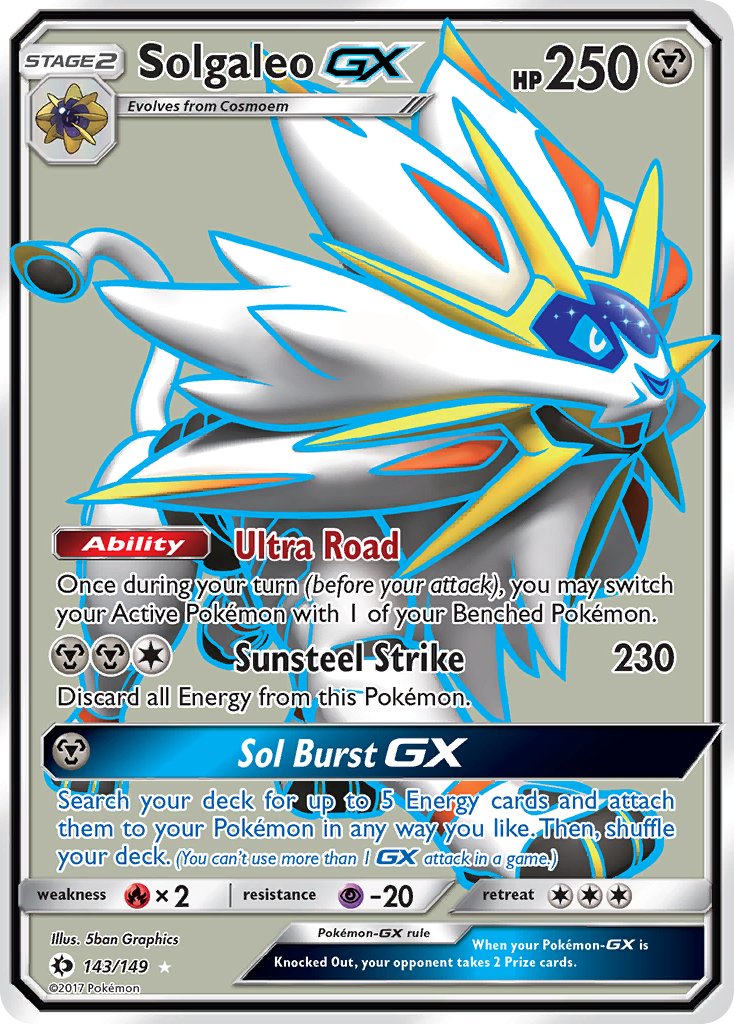 #143 Solgaleo-GX