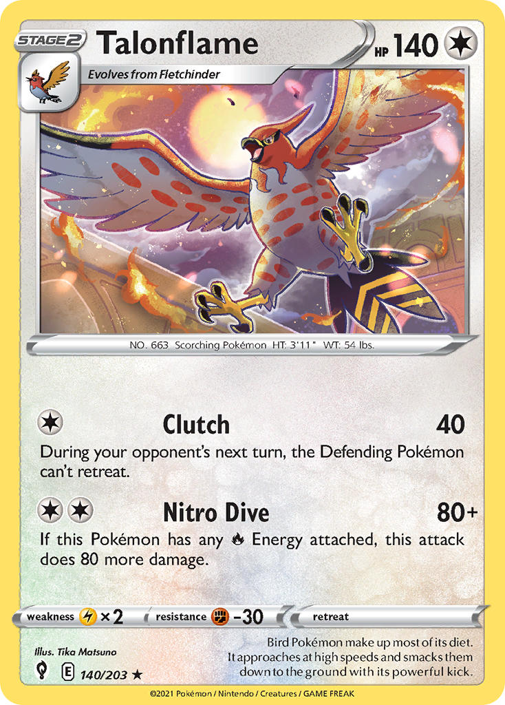 #140 Talonflame