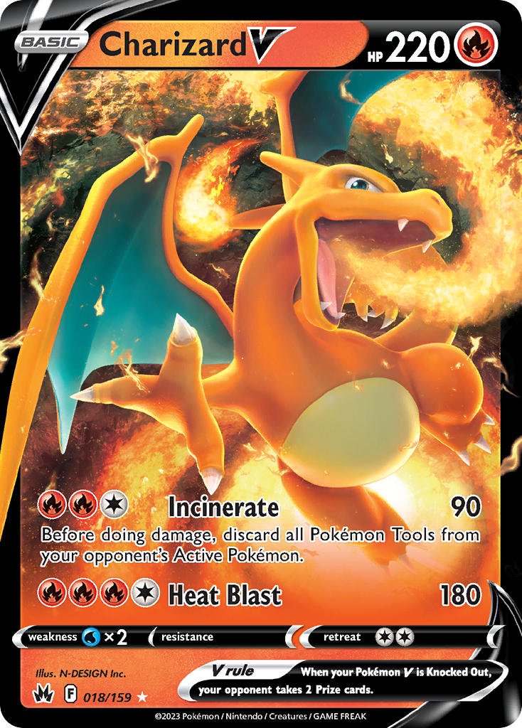 #018 Charizard V