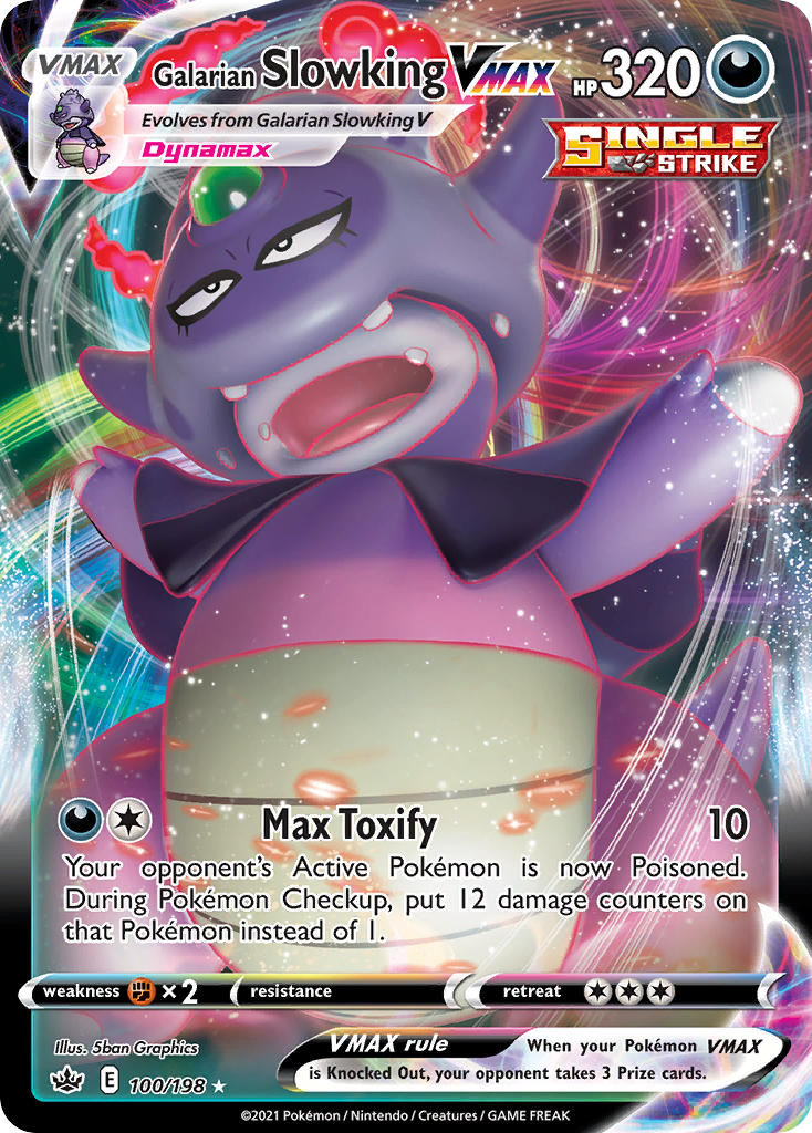 #100 Galarian Slowking VMAX