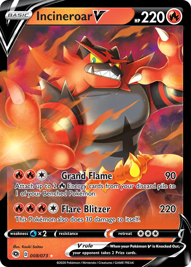 #008 Incineroar V