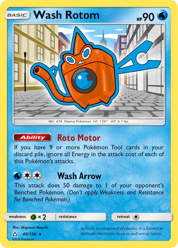 #040 Wash Rotom