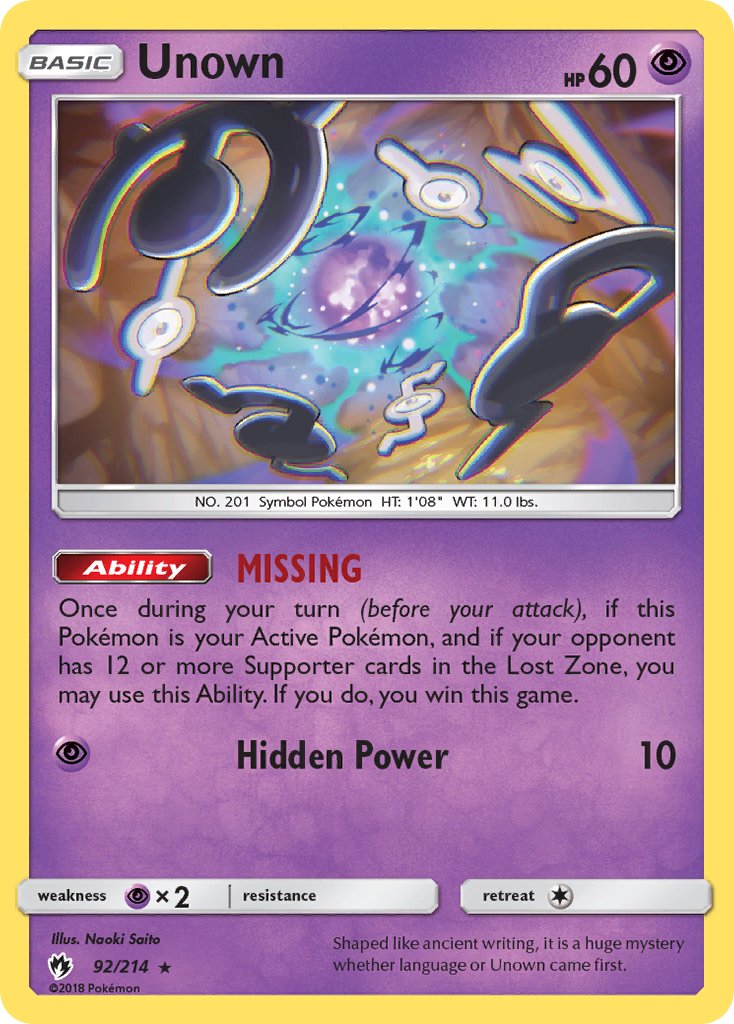 #092 Unown