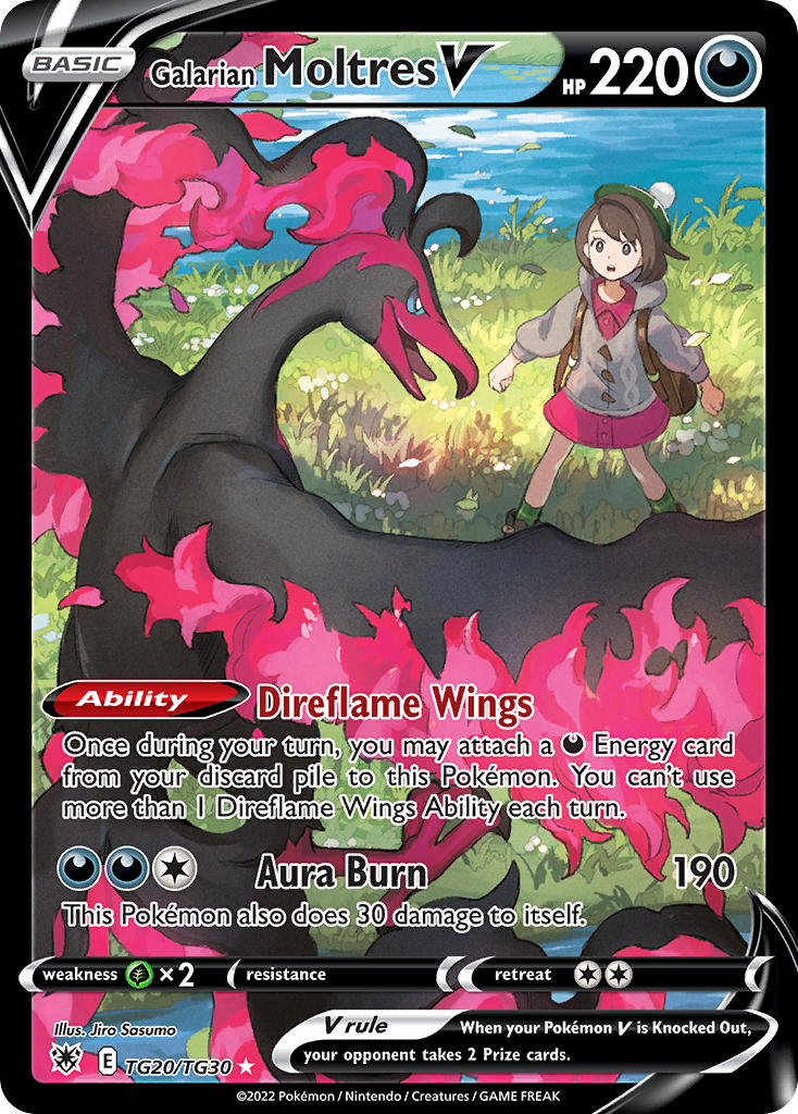 #TG020 Galarian Moltres V