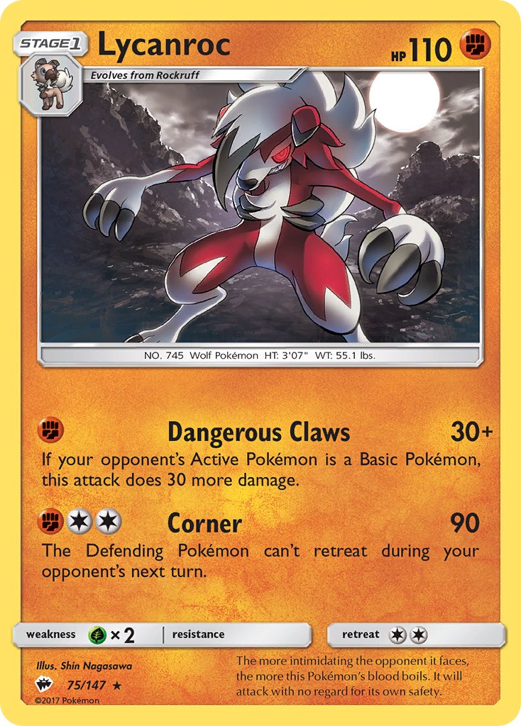 #075 Lycanroc