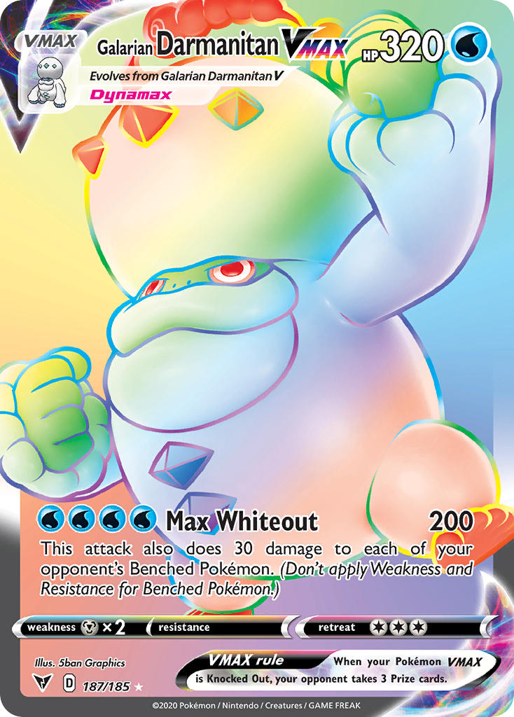 #187 Galarian Darmanitan VMAX