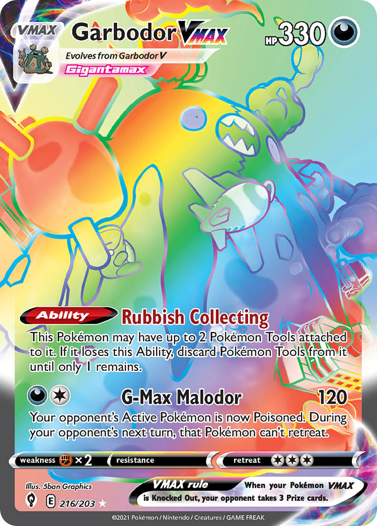 #216 Garbodor VMAX