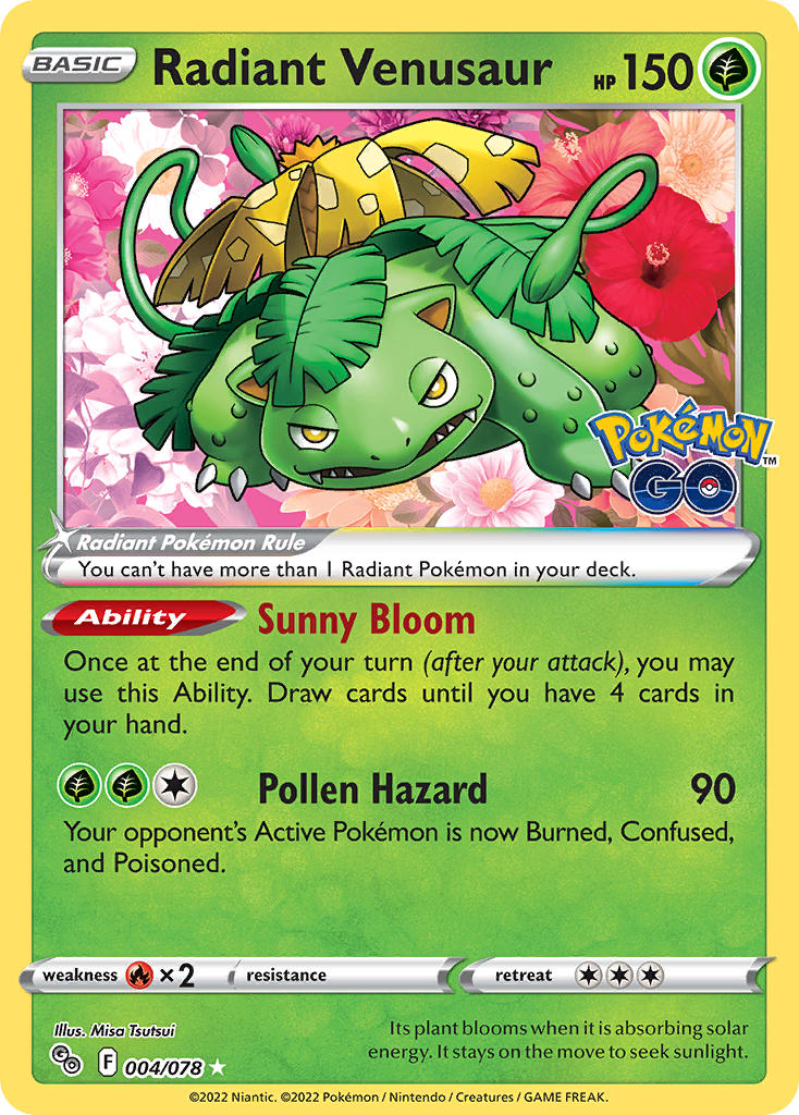 #004 Radiant Venusaur