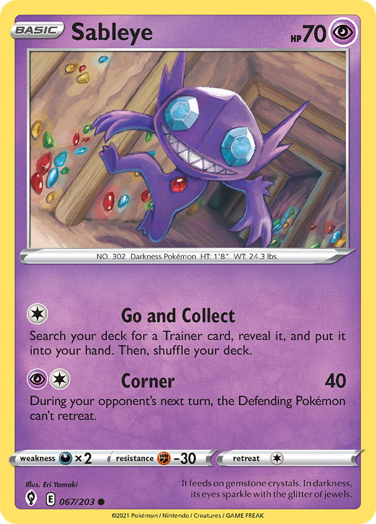 #067 Sableye