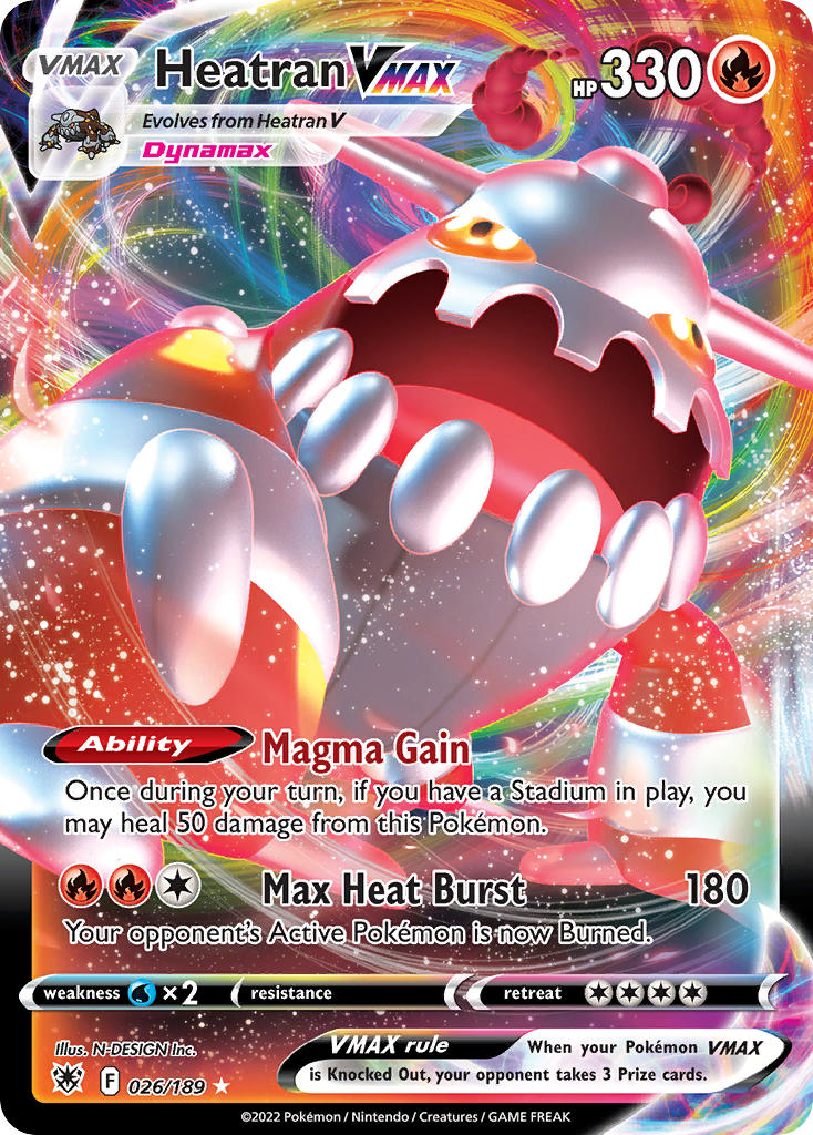 #026 Heatran VMAX